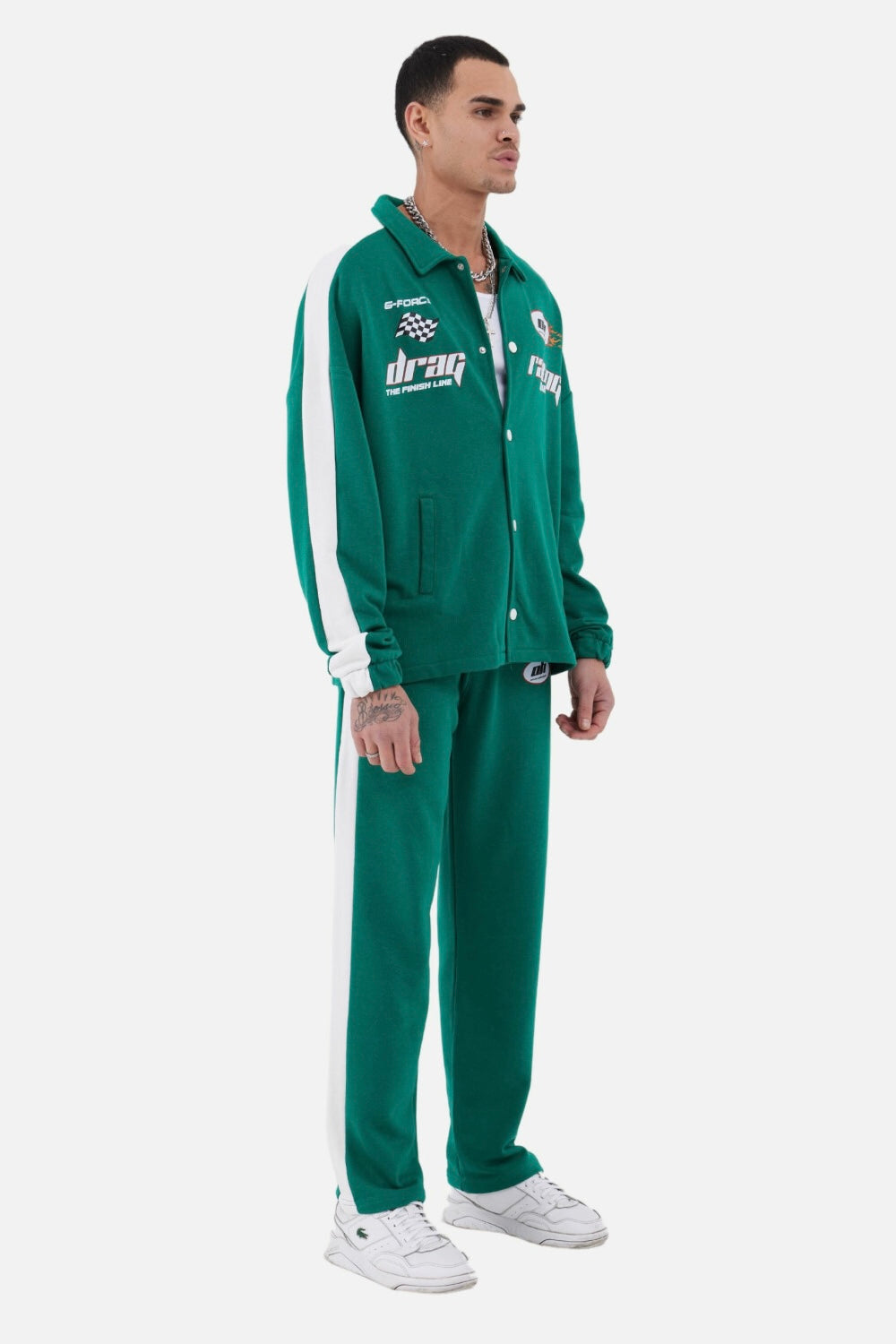 Trainingsanzug Set Drag Racing Freizeit Unisex Oversize