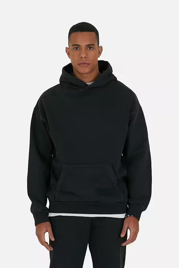 Set Jogger Hoodie 100% Baumwolle Cotton Trainingsanzug Hose Jogging Sportswear