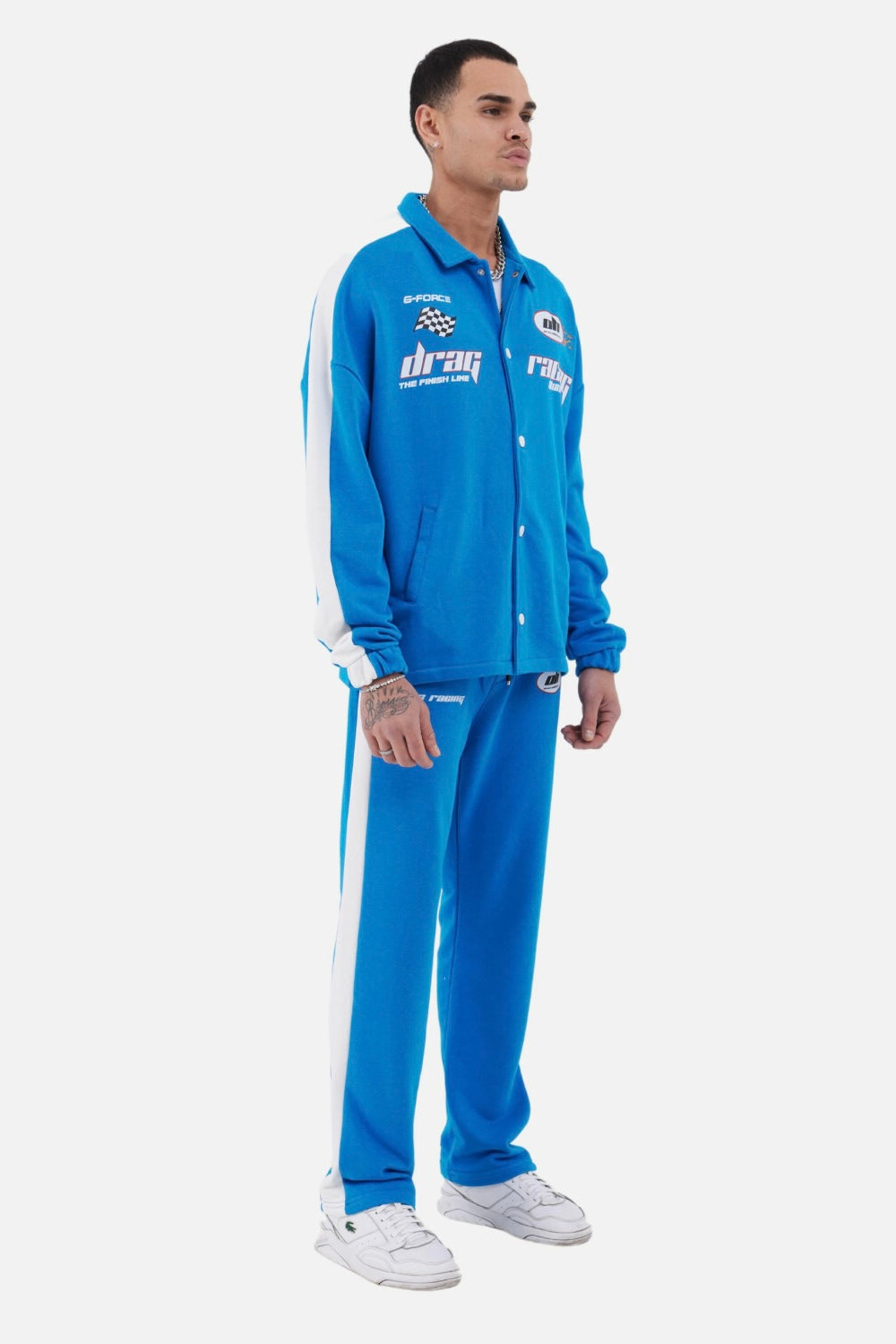 Trainingsanzug Set Drag Racing Freizeit Unisex Oversize