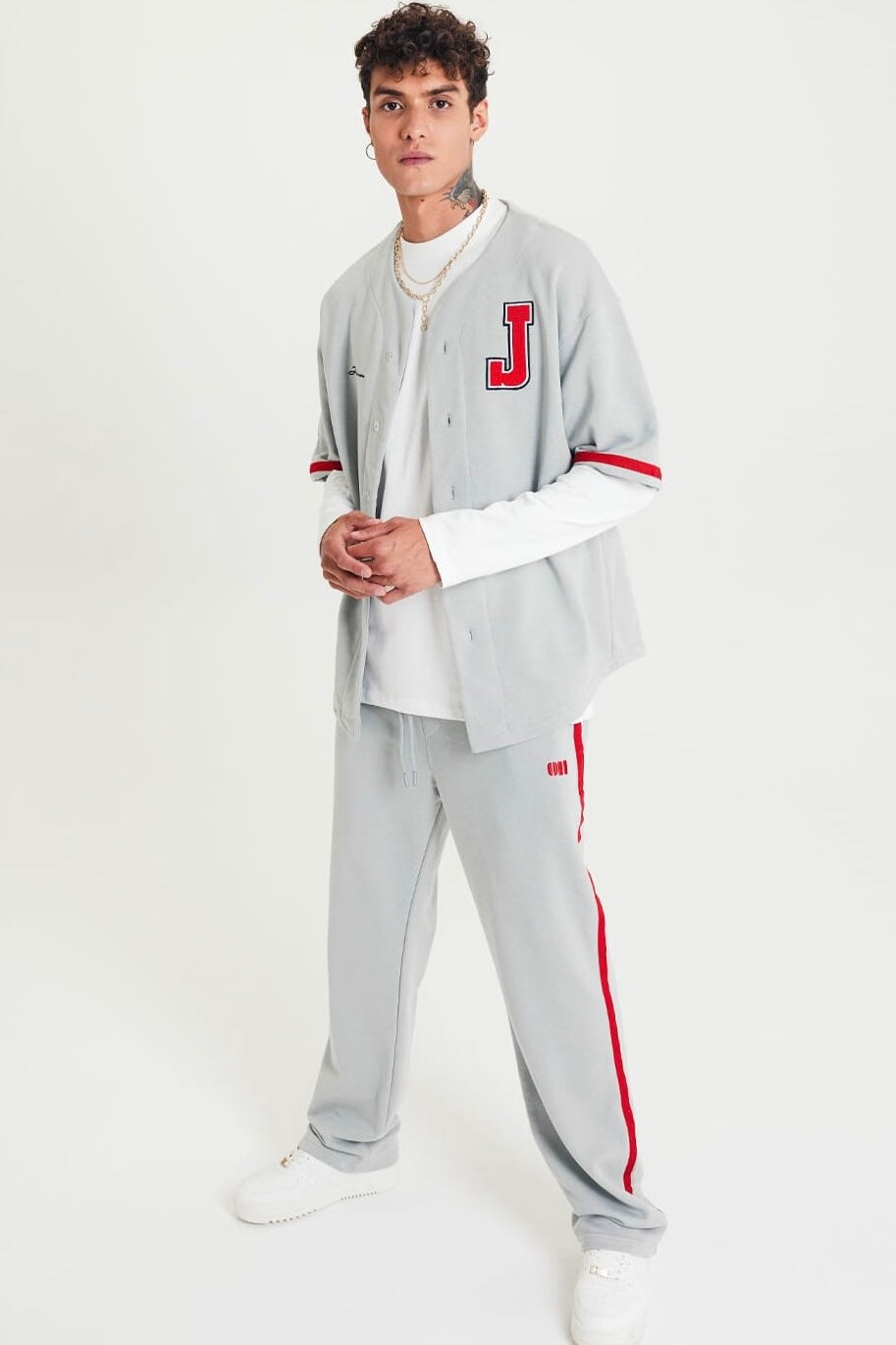 Set Baseball Hemd Hose Jogger Jogginganzug Sportanzug Oversize