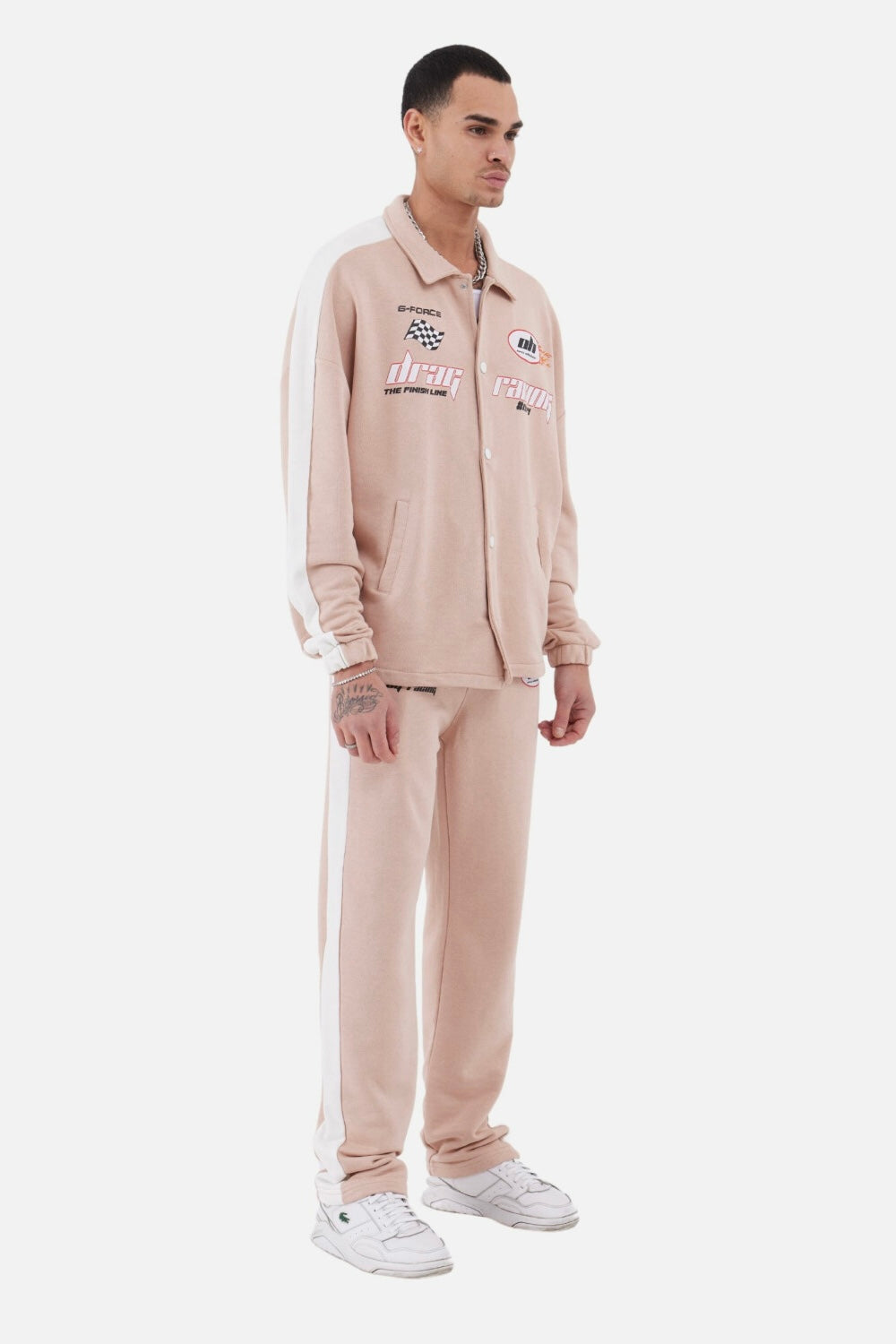 Trainingsanzug Set Drag Racing Freizeit Unisex Oversize