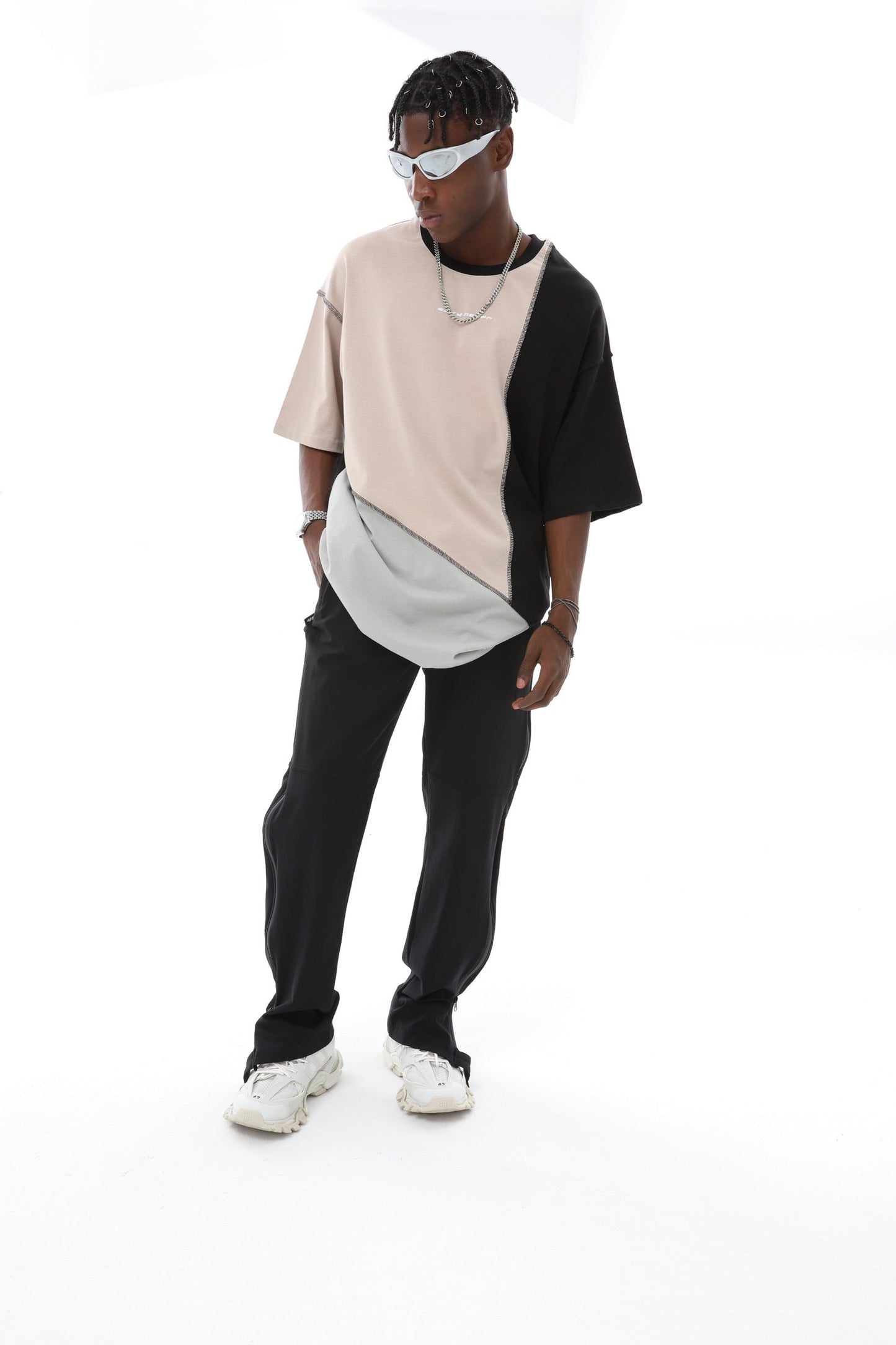 Herren OH-42 T-Shirt Oversize Fit Cotton mit 320gsm Baumwolle Shirt
