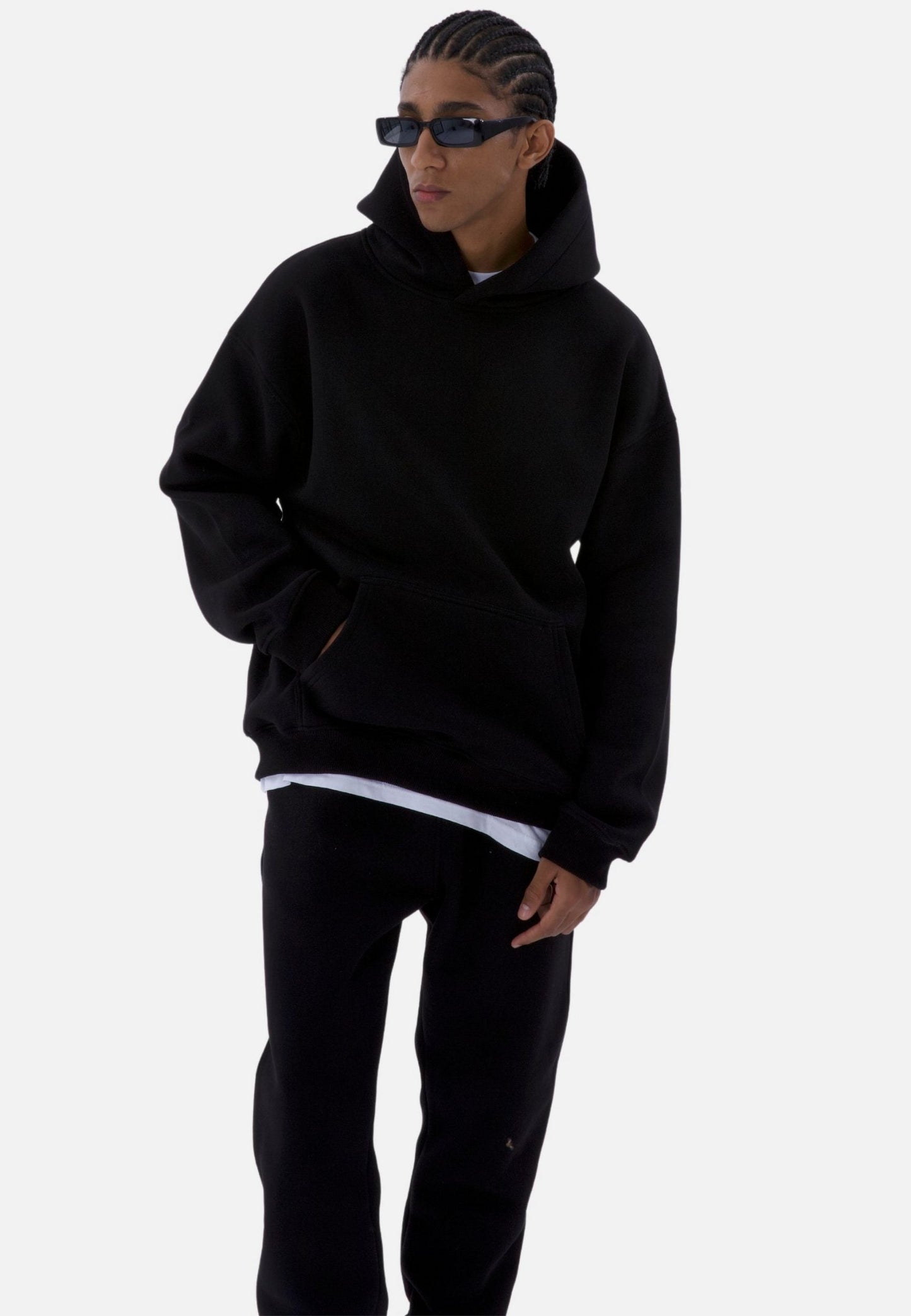Basic Oversized Hoodie + Hose | Premium Herren & Damen Jogginganzug (Unisex)