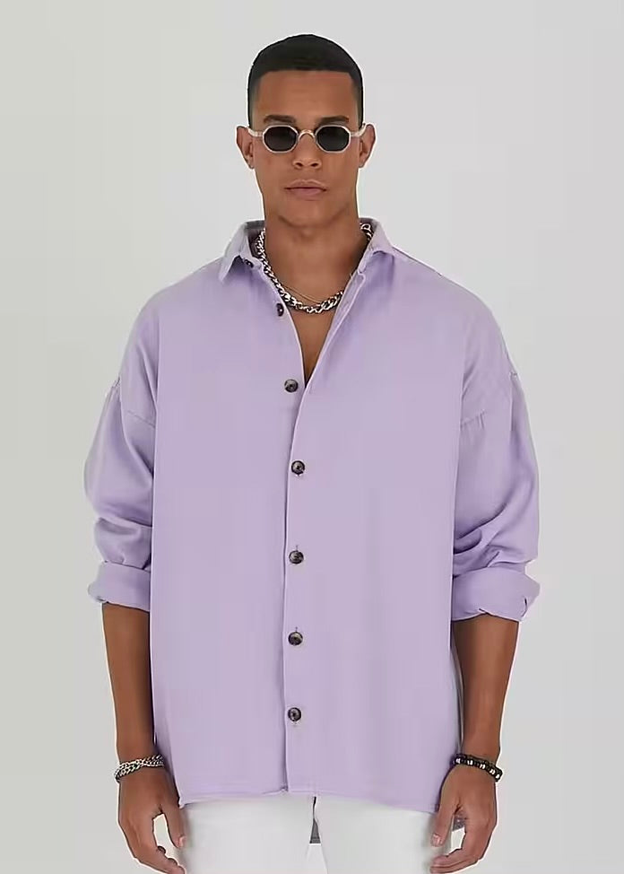 Jeanshemd Oversize Cotton Hemd 100% Baumwolle
