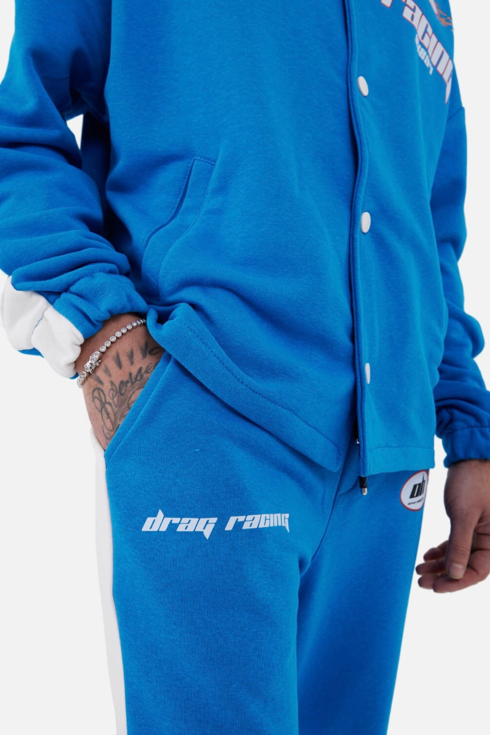Trainingsanzug Set Drag Racing Freizeit Unisex Oversize