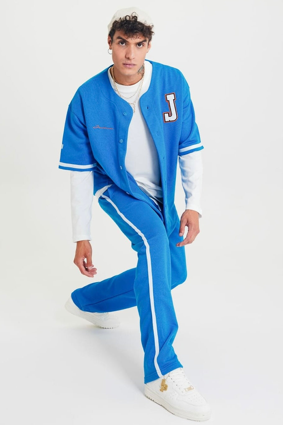 Set Baseball Hemd Hose Jogger Jogginganzug Sportanzug Oversize