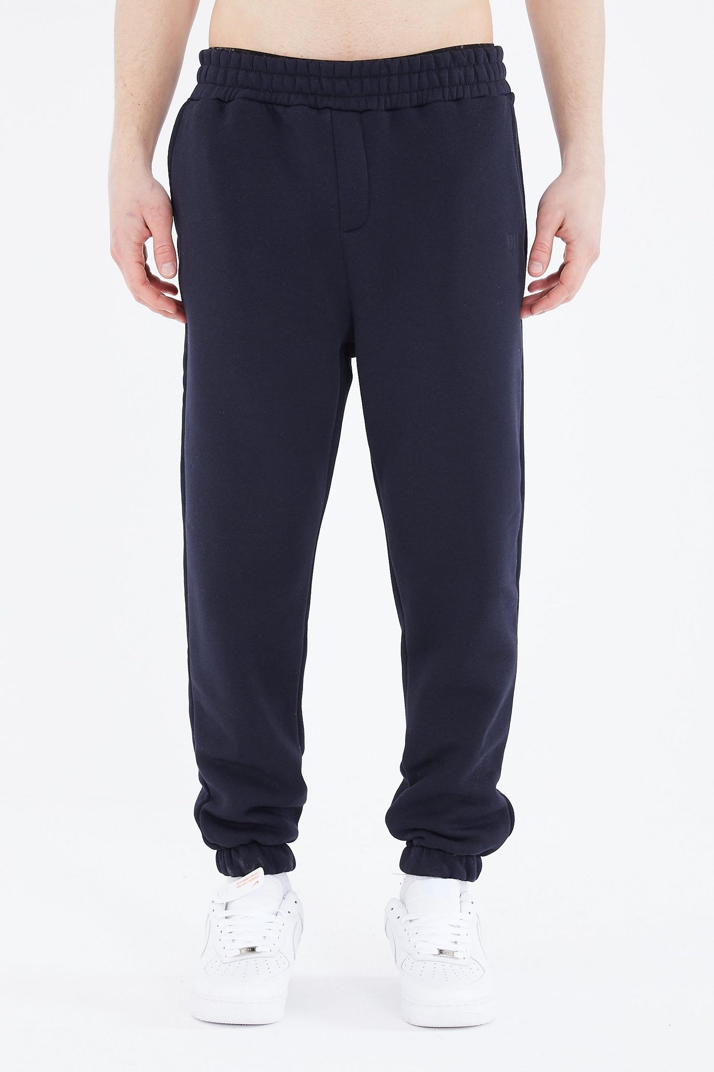 Basic Jogginghose Oversize Fit Baumwolle