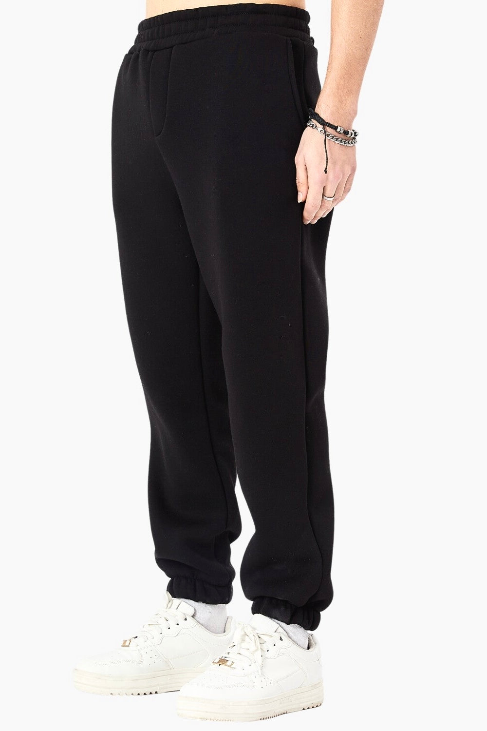 Basic Jogginghose Oversize Fit Baumwolle
