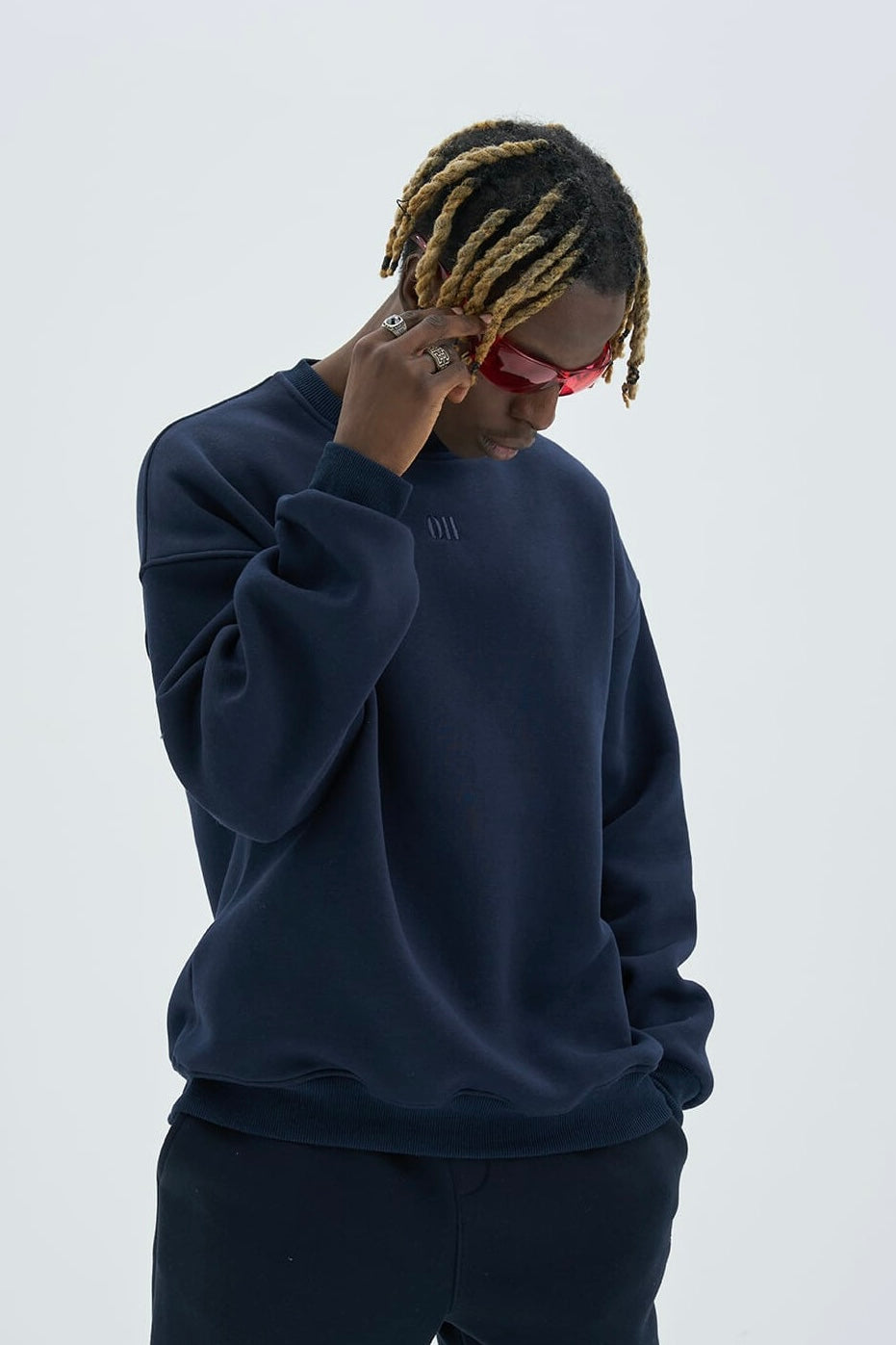 Basic Sweatshirt Oversize Fit Pullover Unisex