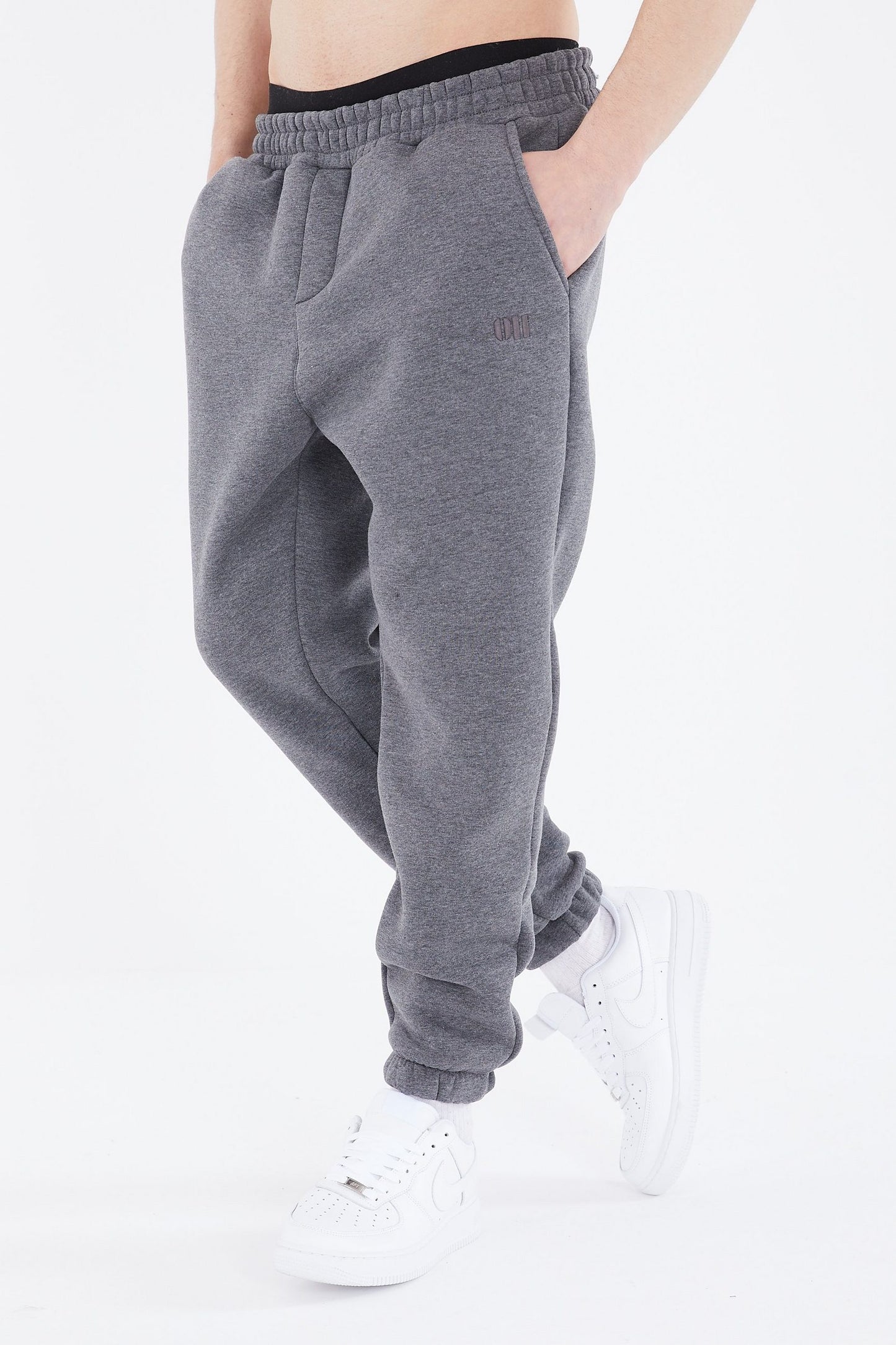 Basic Jogginghose Oversize Fit Baumwolle