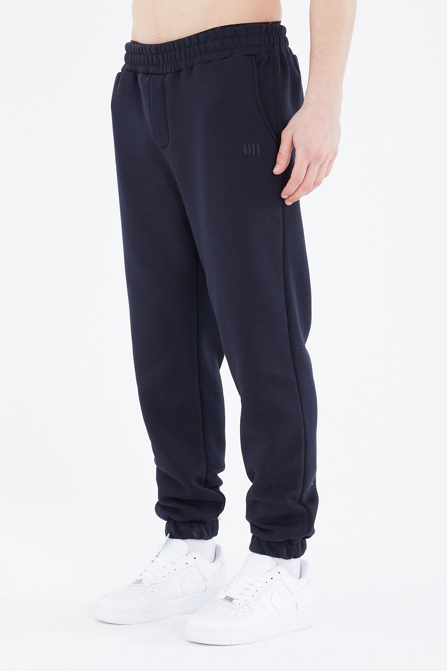 Basic Jogginghose Oversize Fit Baumwolle