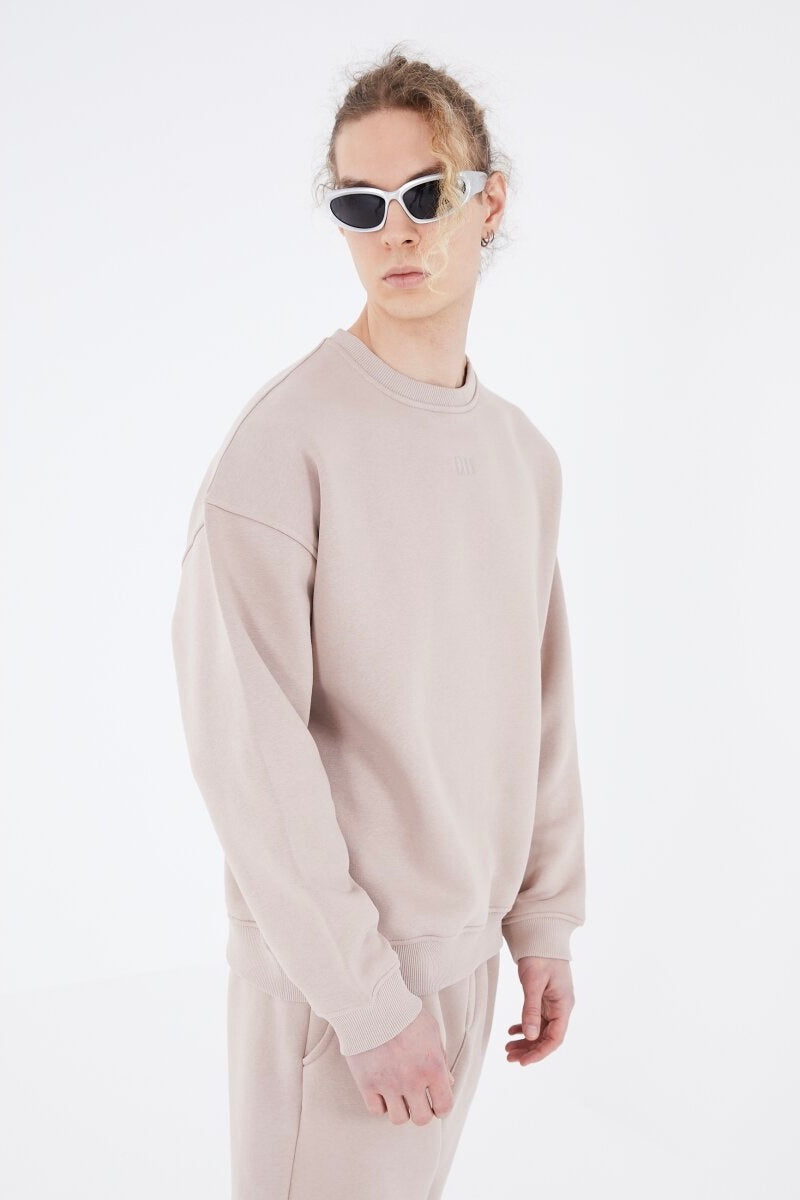 Basic Sweatshirt Oversize Fit Pullover Unisex