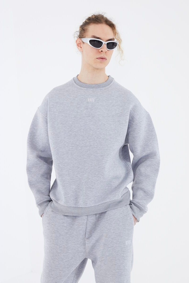Basic Sweatshirt Oversize Fit Pullover Unisex