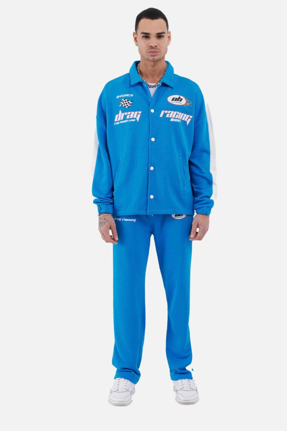 Trainingsanzug Set Drag Racing Freizeit Unisex Oversize